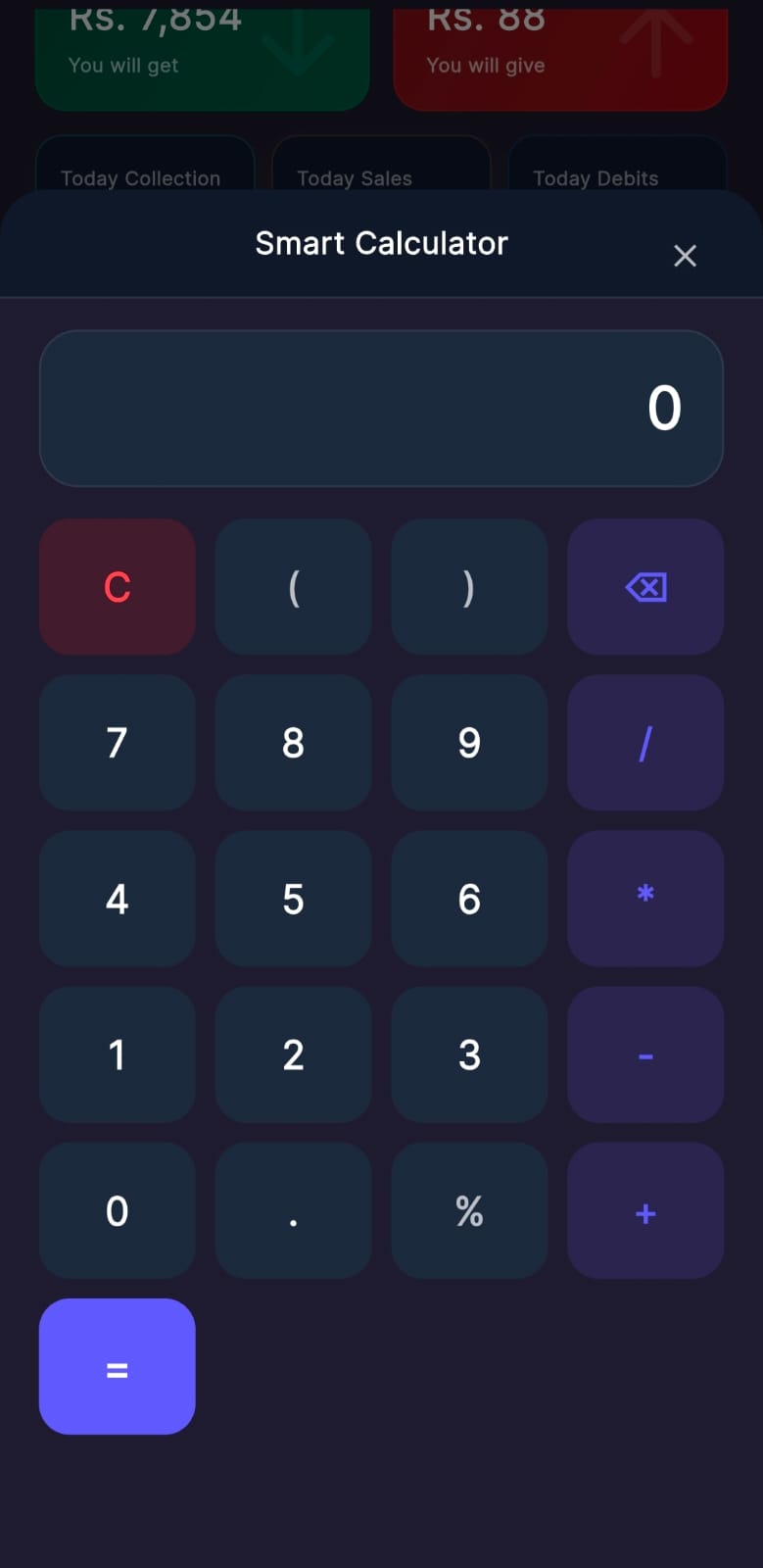Smart Calculator Screenshot